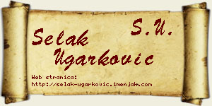 Selak Ugarković vizit kartica